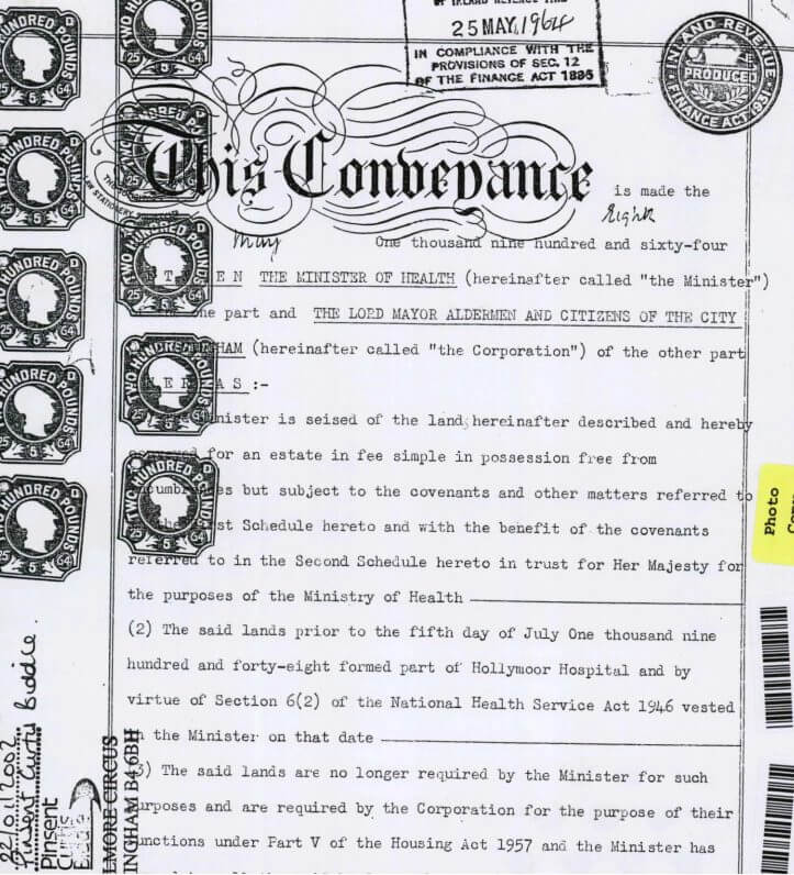 a title deed land registry search for title deeds